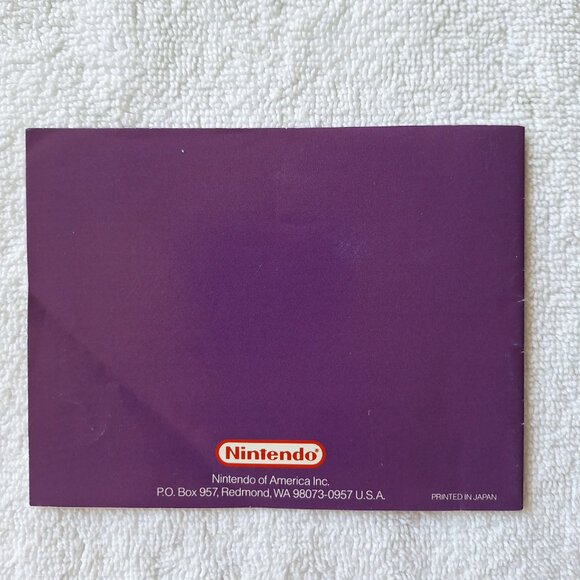 Vintage Snake Rattle N Roll Instruction Booklet Nintendo Original - Picture 2 of 3